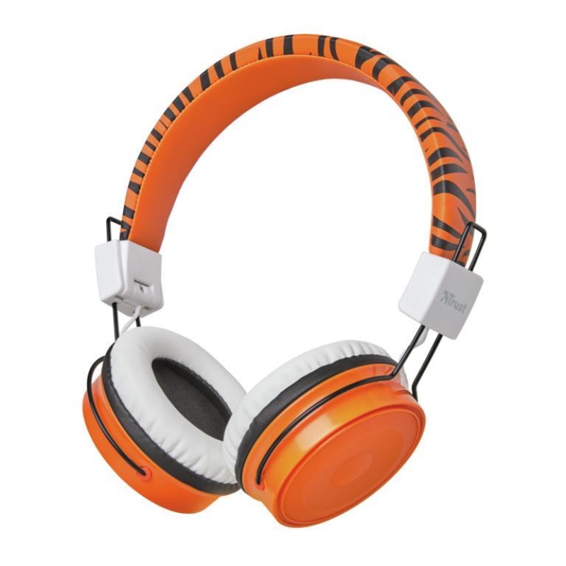 TRUST CUFFIA TRUST COMI BT KIDS HEADPHONES ORANGE